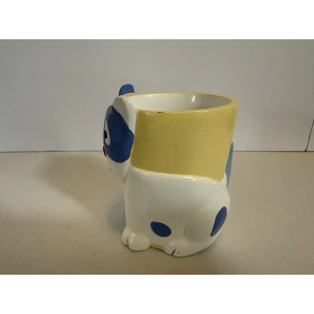 Jenny Jeff Designs Cats and Dogs Tissue Box Holder and Cup Bathroom decor